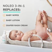 Load image into Gallery viewer, NOLEO DUO: 3-in-1 Diaper Rash Cream & Large Cotton Pads