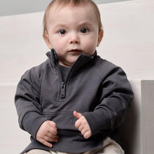 Load image into Gallery viewer, Quarter Zip Pullover - Iron