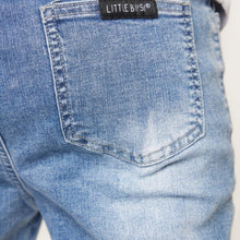 Load image into Gallery viewer, Relaxed Fit Distressed Denim