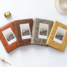 Load image into Gallery viewer, Retro 3 Inches 64 Pockets Photo Album Mini Instant Album Polaroid Photo Album Picture Case Storage Family Scrapbook Albums Family Anniversary Gift For Couple
