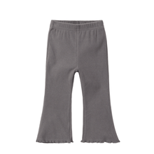 Load image into Gallery viewer, Ribbed Flare Pant - Graphite