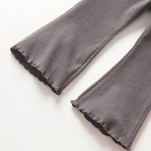 Load image into Gallery viewer, Ribbed Flare Pant - Graphite