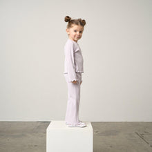 Load image into Gallery viewer, Ribbed Flare Pant - Lilac