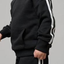 Load image into Gallery viewer, Side Trim Hoodie - Black
