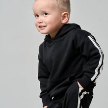 Load image into Gallery viewer, Side Trim Hoodie - Black