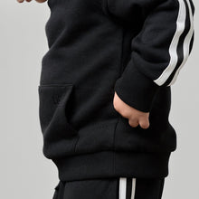 Load image into Gallery viewer, Side Trim Hoodie - Black