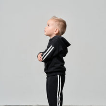 Load image into Gallery viewer, Side Trim Hoodie - Black