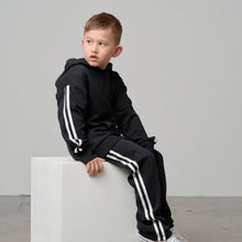 Load image into Gallery viewer, Side Trim Hoodie - Black