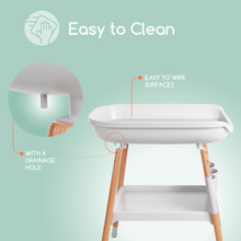 Load image into Gallery viewer, Deluxe Diaper Changing Table (Changing Pad Included)