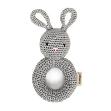 Load image into Gallery viewer, Cheengoo Animal Ring Hand Crocheted Rattle