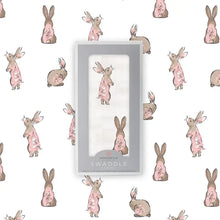 Load image into Gallery viewer, Powder Pink Bunnies Swaddle