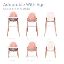 Load image into Gallery viewer, Children of Design 6 in 1 Deluxe High Chair w/cushion
