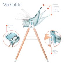 Load image into Gallery viewer, Children of Design 6 in 1 Deluxe High Chair