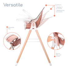 Load image into Gallery viewer, Children of Design 6 in 1 Deluxe High Chair w/cushion