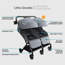 Load image into Gallery viewer, Lithe Double Stroller | Mompush