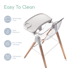 Load image into Gallery viewer, Children of Design 6 in 1 Deluxe High Chair