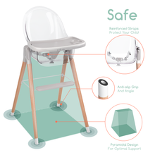 Load image into Gallery viewer, Children of Design 6 in 1 Deluxe High Chair
