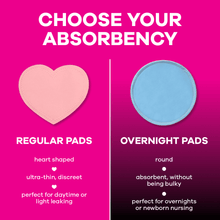 Load image into Gallery viewer, Bamboobies Multi-Pack Nursing Pads - 4 pairs