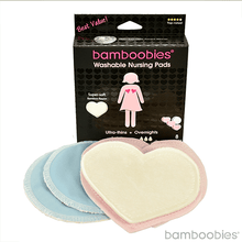 Load image into Gallery viewer, Bamboobies Multi-Pack Nursing Pads - 4 pairs