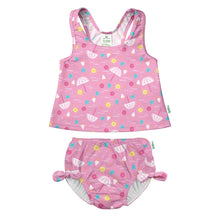 Load image into Gallery viewer, Bow Tankini w/built in Swim Diaper