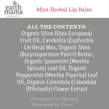 Load image into Gallery viewer, Earth Mama Herbal Lip Balm

