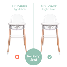 Load image into Gallery viewer, Children of Design 6 in 1 Deluxe High Chair w/cushion