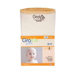 GroVia Prefold Cloth Diaper (3-pack)