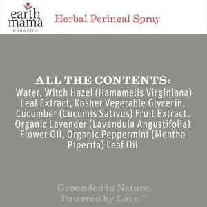 Earth Mama Herbal Perineal Spray - 4 fl. oz.
