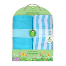 Load image into Gallery viewer, Muslin Swaddle Blanket - 2 pack