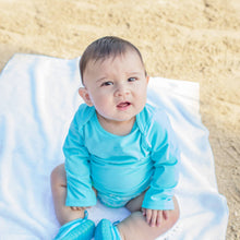 Load image into Gallery viewer, Easy-On Rashguard Shirt - Aqua