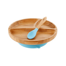 Load image into Gallery viewer, Avanchy Bamboo Suction Toddler Plate + Spoon