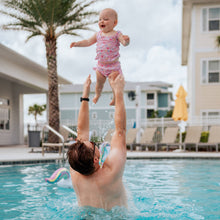 Load image into Gallery viewer, Bow Tankini w/built in Swim Diaper