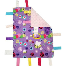 Load image into Gallery viewer, Learning Lovey Comfort Tag Blanket