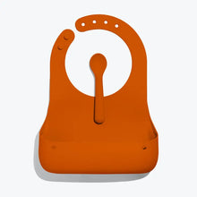 Load image into Gallery viewer, Avanchy Roll & Go Silicone Bibs for Babies + Spoon