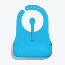 Load image into Gallery viewer, Avanchy Roll & Go Silicone Bibs for Babies + Spoon