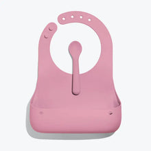 Load image into Gallery viewer, Avanchy Roll &amp; Go Silicone Bibs for Babies + Spoon
