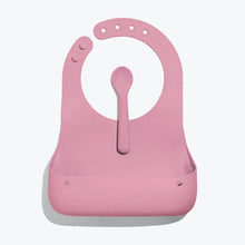 Load image into Gallery viewer, Avanchy Roll & Go Silicone Bibs for Babies + Spoon