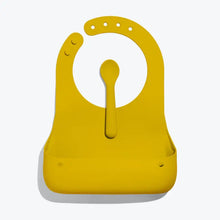 Load image into Gallery viewer, Avanchy Roll & Go Silicone Bibs for Babies + Spoon