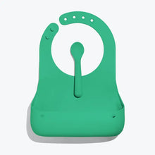 Load image into Gallery viewer, Avanchy Roll & Go Silicone Bibs for Babies + Spoon