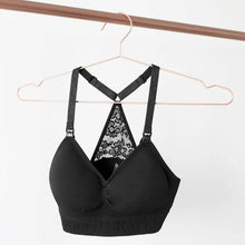 Load image into Gallery viewer, Sublime Lace Back Seamless Nursing Bra | Wireless Racerback