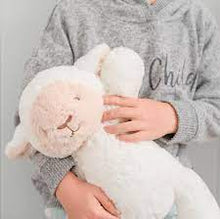 Load image into Gallery viewer, O.B Designs Plush Toy White Lamb - Lee Lamb Huggie

