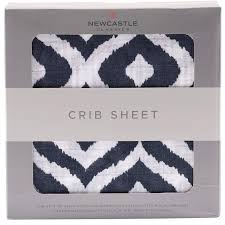 Newcastle Moroccan Blue Crib Sheet