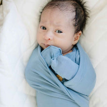 Load image into Gallery viewer, Swaddle Blanket - Dusty Blue