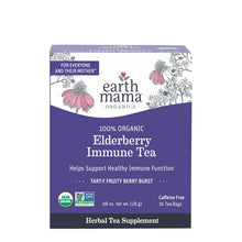 Load image into Gallery viewer, Earth Mama Organic Elderberry Immune Tea