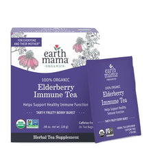 Load image into Gallery viewer, Earth Mama Organic Elderberry Immune Tea