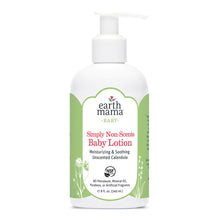 Load image into Gallery viewer, Earth Mama Simply Non-Scents Baby Lotion