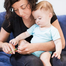 Load image into Gallery viewer, Green Sprouts Baby Nail Scissors