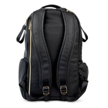Load image into Gallery viewer, Itzy Ritzy Jetsetter Black Boss Diaper Bag Backpack
