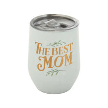 Load image into Gallery viewer, &quot;The Best Mom&quot; Wine Tumbler

