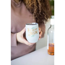 Load image into Gallery viewer, "The Best Mom" Wine Tumbler